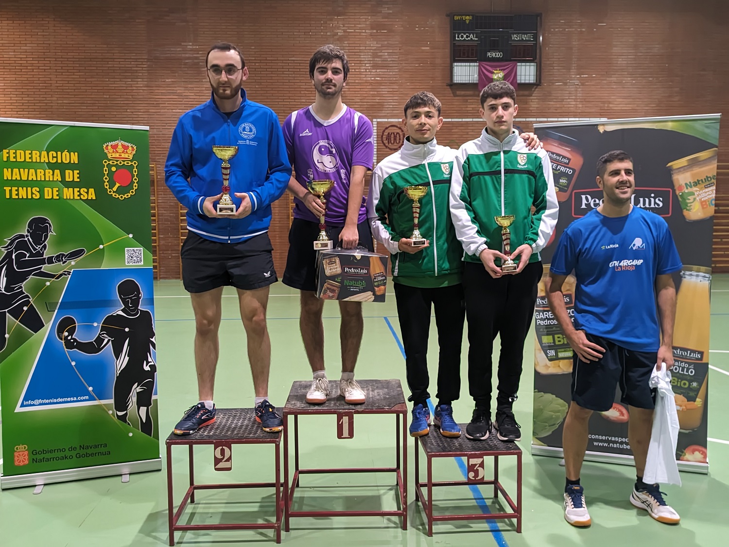 Nuevo éxito del Día del Tenis de Mesa en Lodosa